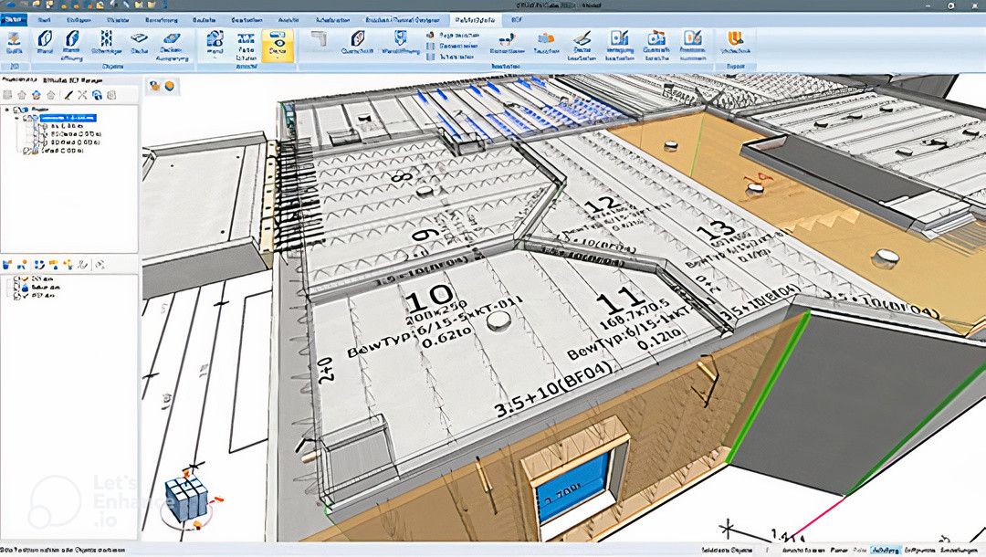 Nouveau logiciel de conception pour les pièces préfabriquées telles que les doubles murs et les dalles de plancher de DICAD