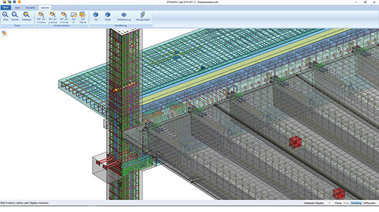En attendant, presque tous les nouveaux projets sont planifiés en trois dimensions, y compris toutes les pièces préfabriquées, ... (Photo : Glass GmbH)