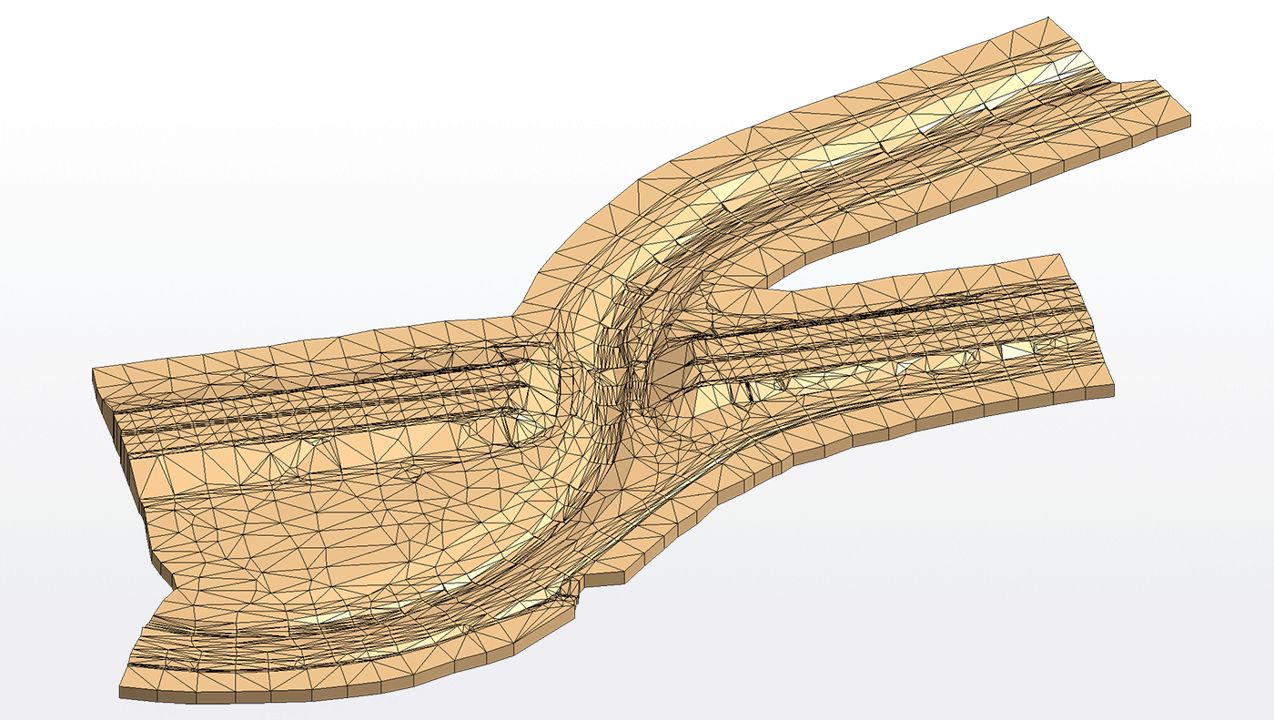 Image Digital 3D terrain model
